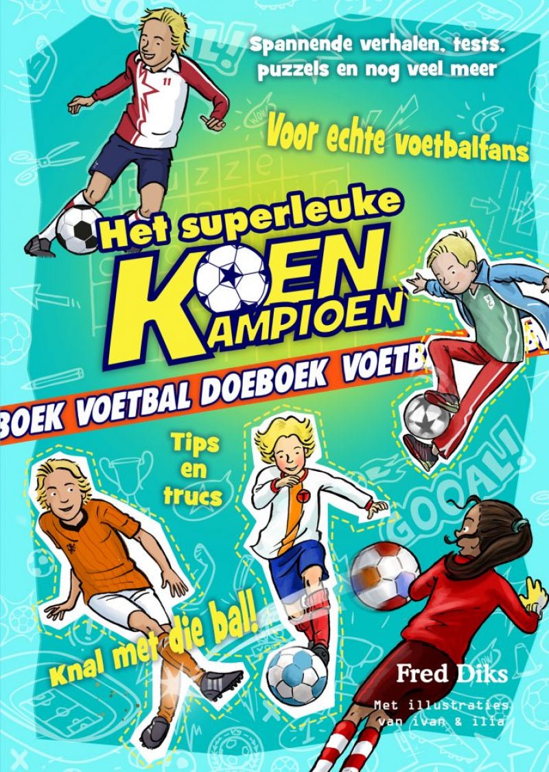 Het superleuke Koen Kampioen Doeboek  voorkant