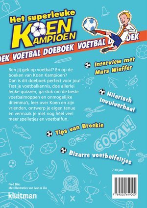 Het superleuke Koen Kampioen Doeboek achterkant