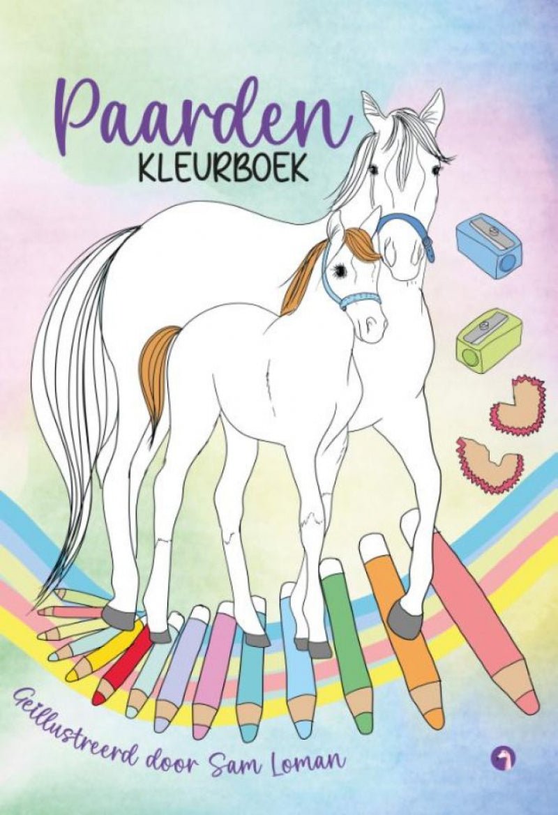 Paardenkleurboek paarden kleurboek