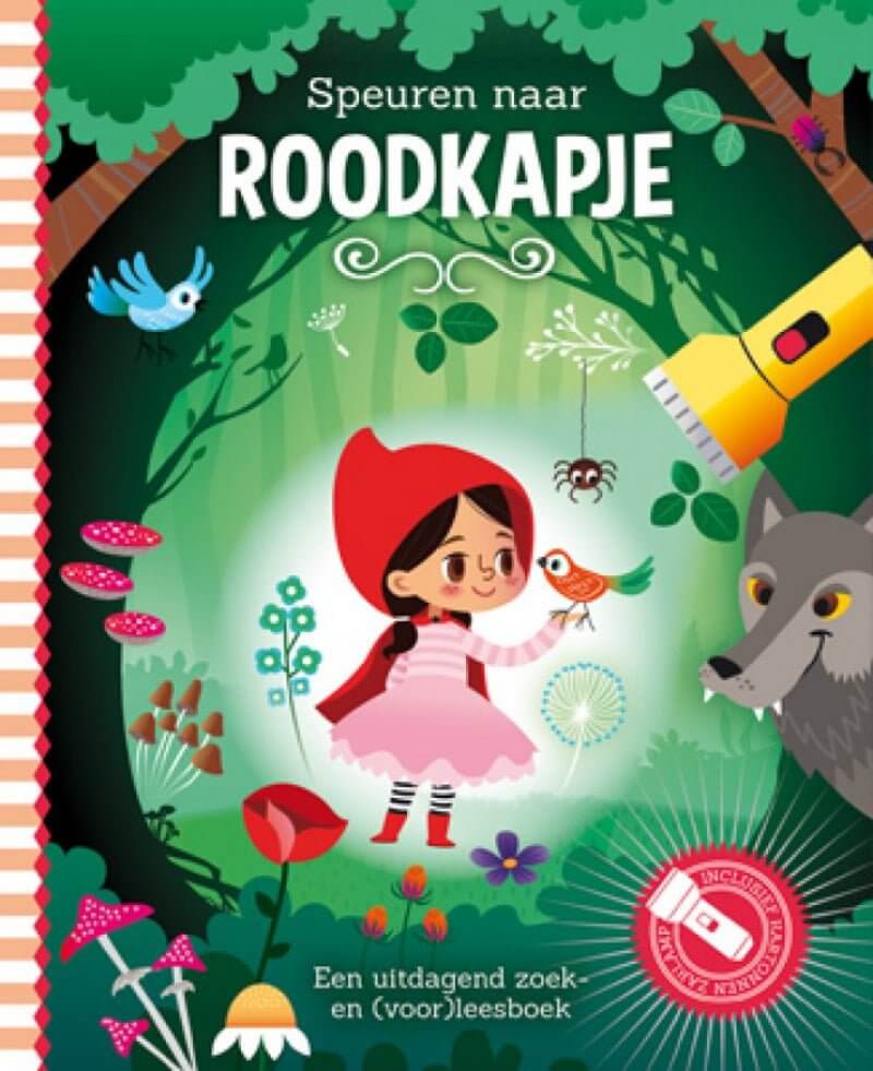 Speuren naar roodkapje voorkant