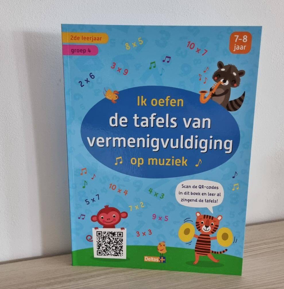 Oefenboekje tafels vermenigvuldigen groep 4