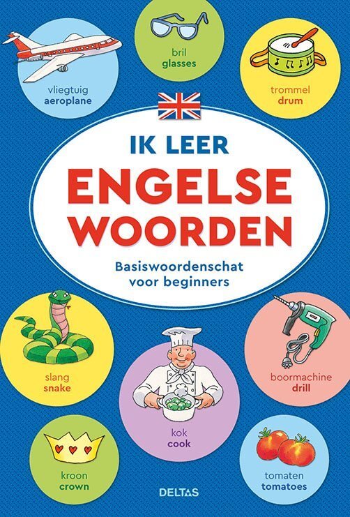 Ik leer Engelse woorden, boek voor kinderen om engels te leren