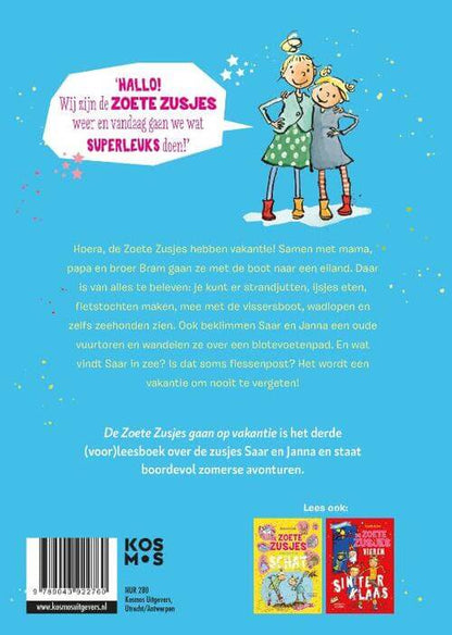 9789043922760 De Zoete Zusjes gaan op vakantie- Hanneke de Zoete 