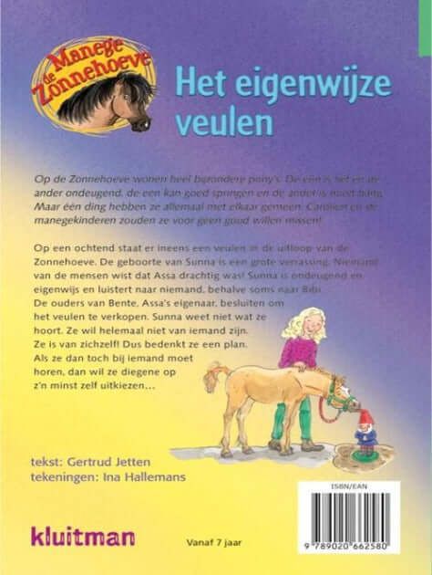 Het eigenwijze veulen Kinderboekenland.nl