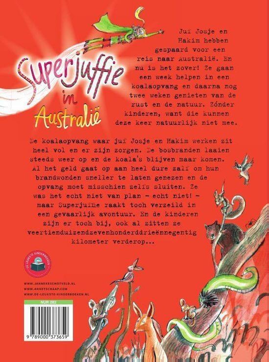 Superjuffie in Australië Kinderboekenland.nl