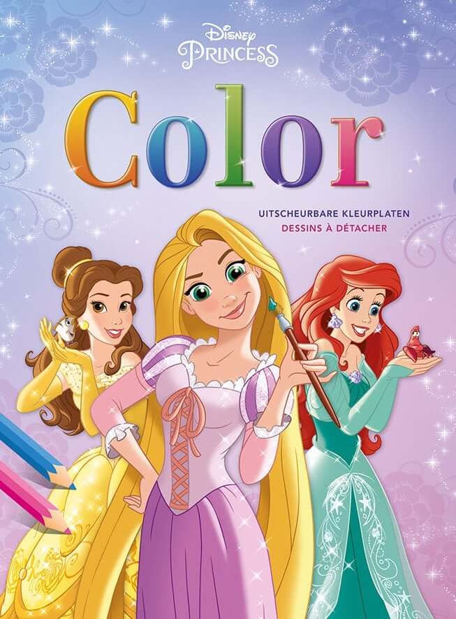 Disney Color Princess (uitscheurbare kleurplaten) - Kinderboekenland.nl