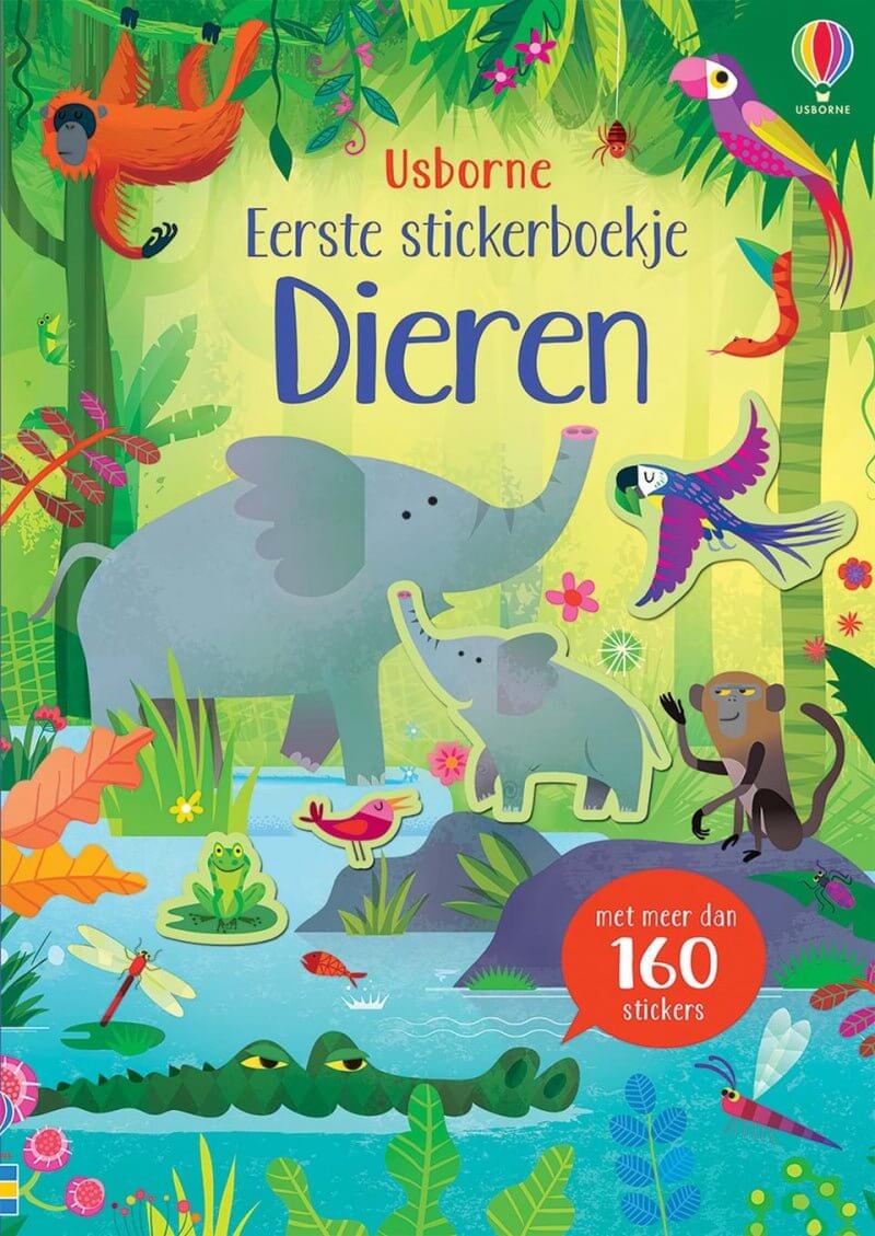 Eerste stickerboekje Dieren - Kinderboekenland.nl